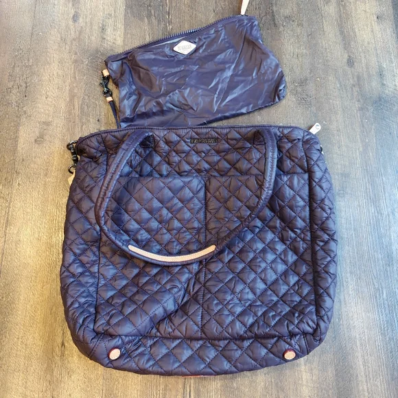 MZ Wallace Large Metro Quatro Tote in Raisin - Picture 9 of 9